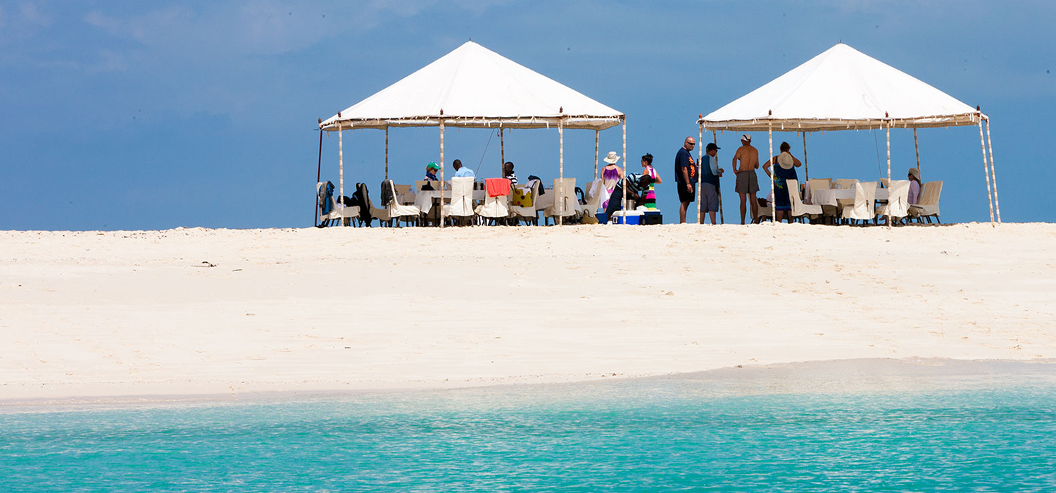 Prison Island and Sandbank