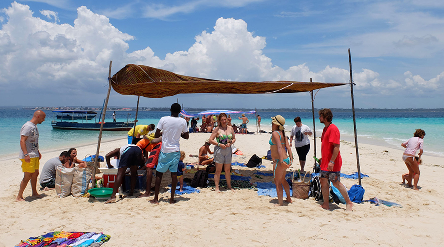 Prison Island and Sandbank