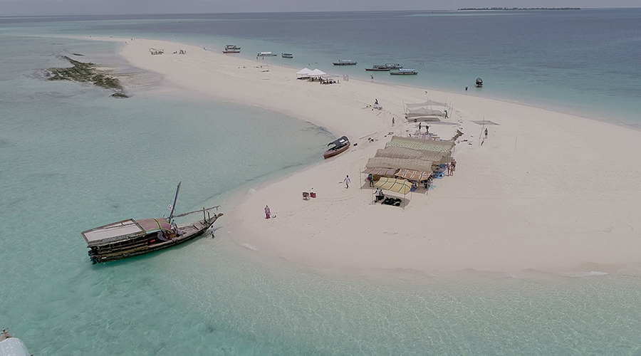 Prison Island and Sandbank